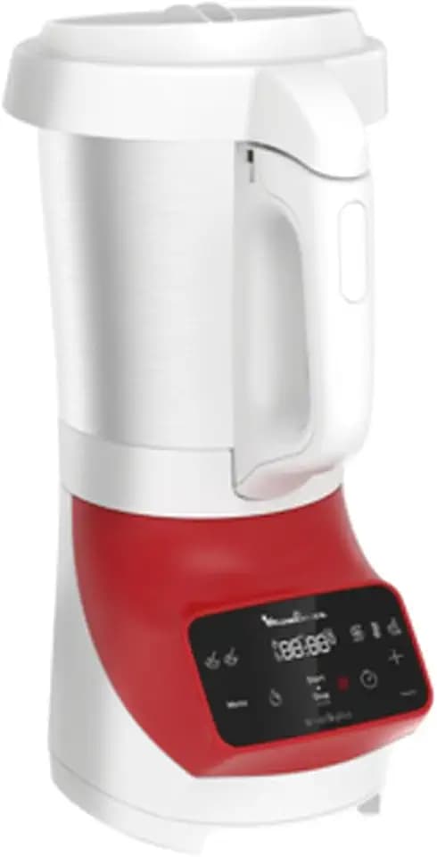Moulinex Soup&Plus LM924500 Standmixer, 1100 W, Schüssel 2 l, Edelstahlklingen, 3 automatische Programme, manueller Modus, perfektes Mixen, Suppen, Smoothies, Eussies, Made in France, Soup&Plus