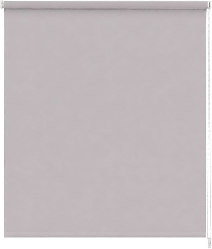 Estoralis | Gove | Modernes Design-Rollo | Lichtdurchlässig Stoff | Farbe - Grau | 80 x 180 cm (Breite/Höhe) Stoffgröße 77 x 175 cm | Rollos für Fenster und Türen
