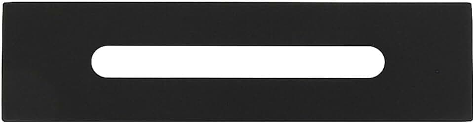 Kingston TC4010 Bathtub Overflow Hole Cover, Matte Black