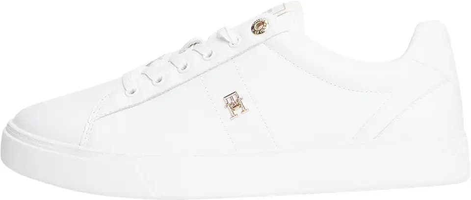 Tommy Hilfiger Damen Court Sneaker Schuhe aus Leder