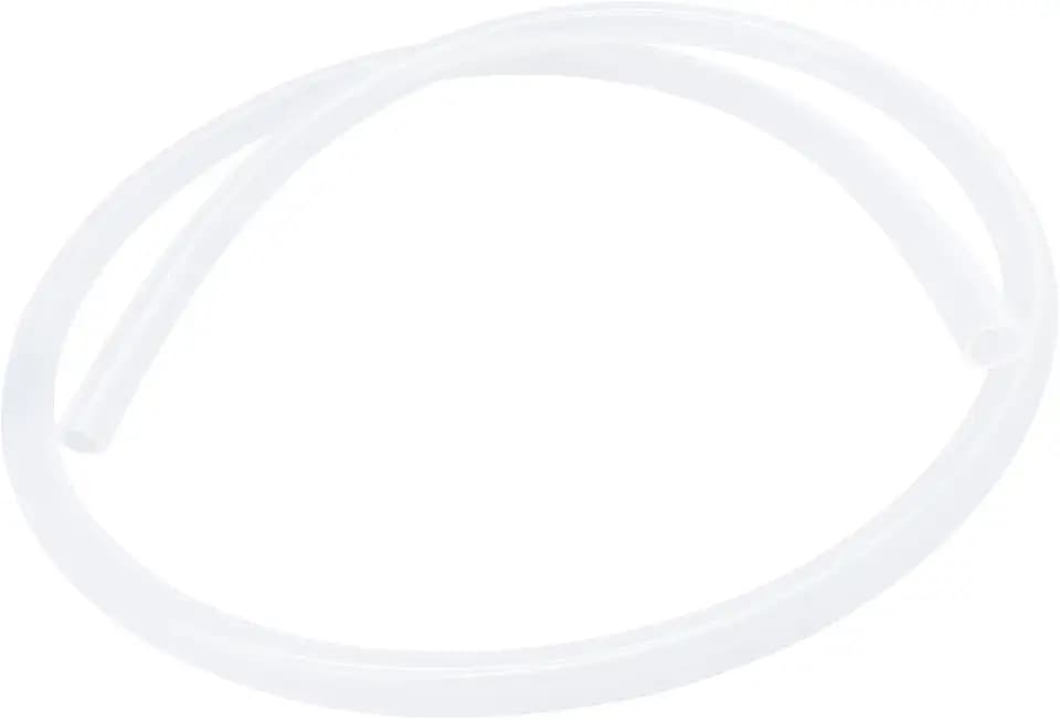 Lebensmitteltaugliche Silikonschlauch, 15mm ID x 19mm OD 2 Meter, Flexibler Transparenter Silikonschlauch, Wasser-Luftschlauch