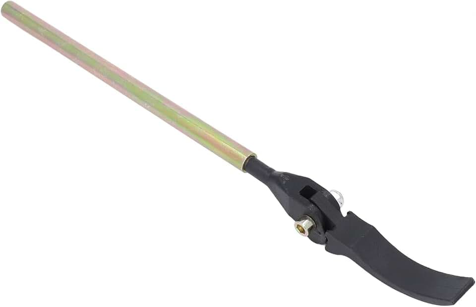 Fafeicy Zaundrahtspanner für Stacheldraht, Hochleistungs Drahtspannwerkzeug aus Kohlenstoffstahl mit 25,5 Zoll / 64,77 cm Griff, für Zaunbau und Hohe Spannung