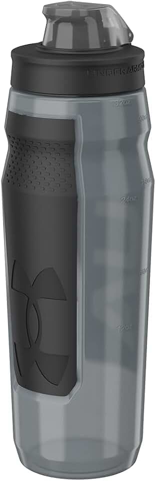 Under Armour 32oz Playmaker Squeeze Picth Grey 950 milliliter