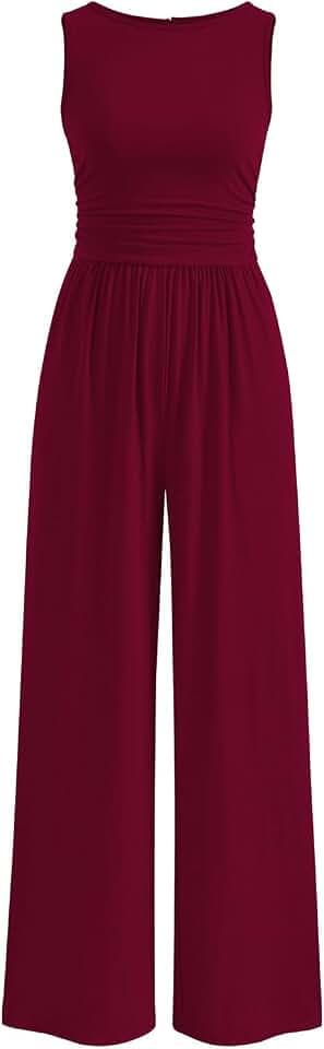 PRETTYGARDEN Jumpsuits for Women Dressy Casual Romper Vacation Outfits 2026