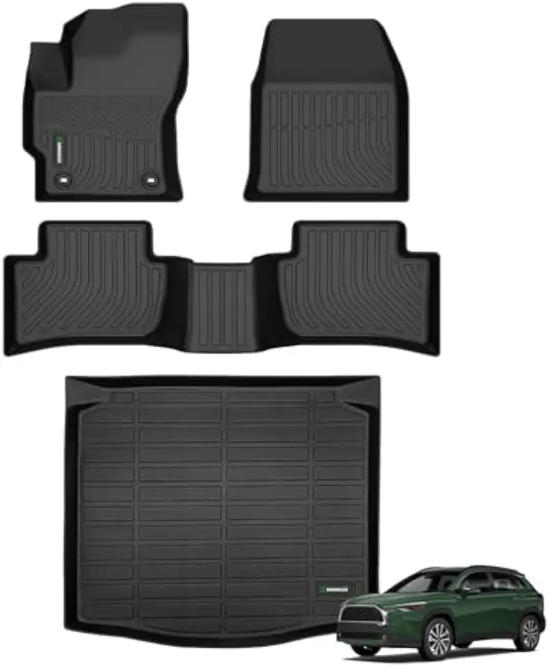 ANBINGO® Floor Mats & Cargo Liner for Toyota Corolla Cross AWD 2022-2026