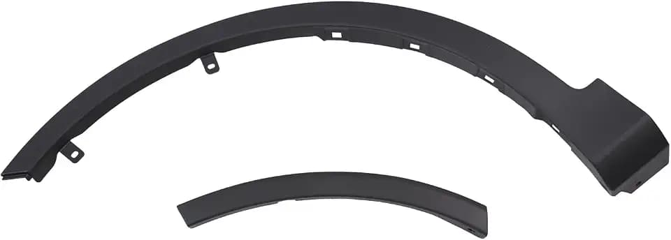 Front Driver Side Wheel Fender Flare Molding Trim Forward and Rearward