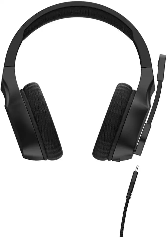 uRage Gaming-Headset SoundZ 300 V2, kabelgebundene Multi-Plattform Kopfhörer für PS4/PS5/PC/Xbox/Laptop/Smartphone, Over-Ear, in schwarz