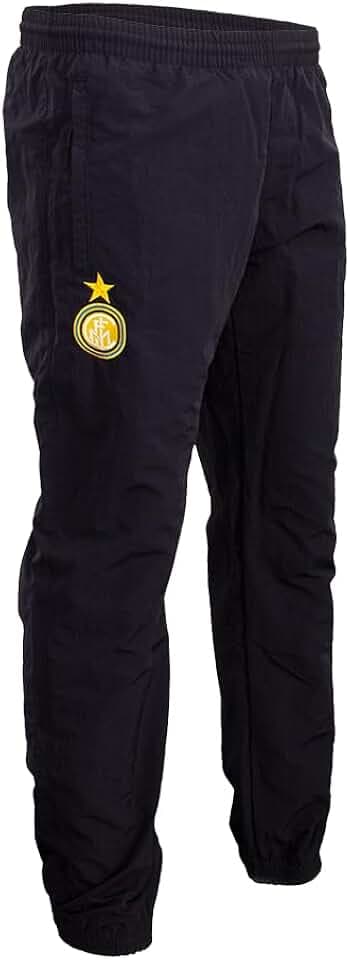 Inter 98 Retro Football Pant, 1997-98 Unisex Erwachsene, Schwarz, XL