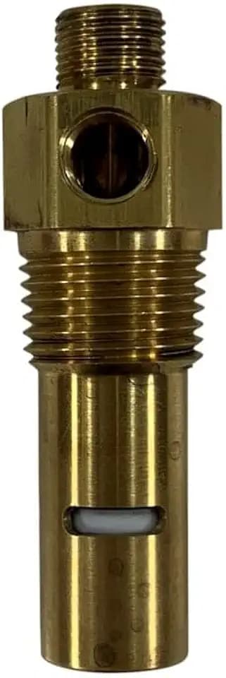 Conrader In Tank Check Valve for Air Compressors, USA Made All Brass Construction, 5/16" Compression Top Inlet, 1/2" Male NPT Bottom Outlet