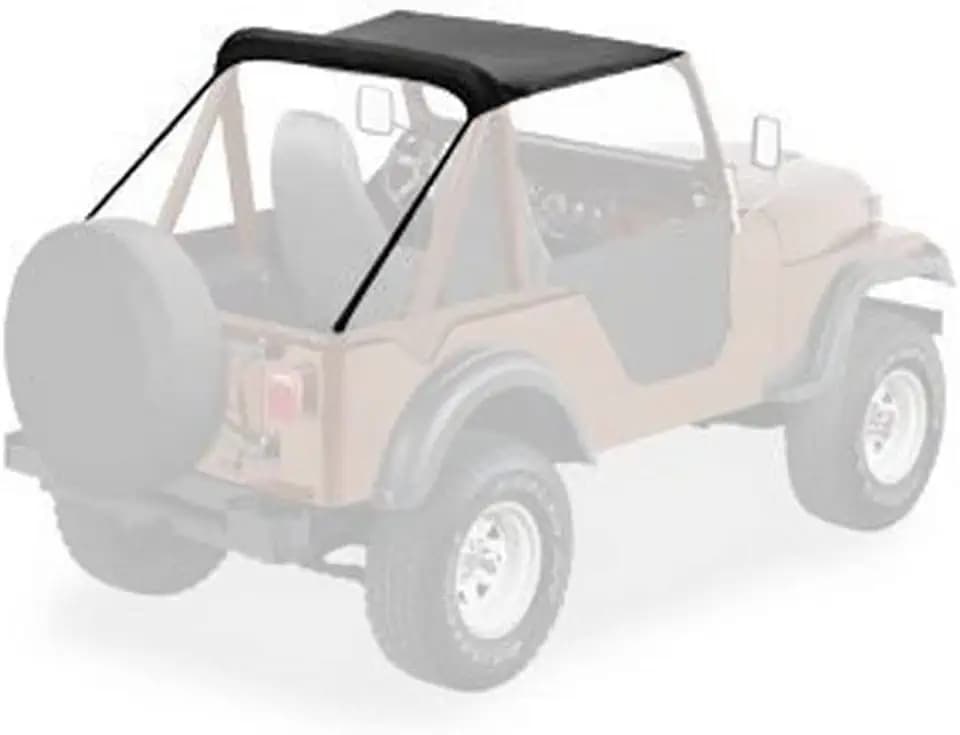 Bestop Traditional Bikini 5250501 for Jeep CJ5 & M38A1 1951-1975