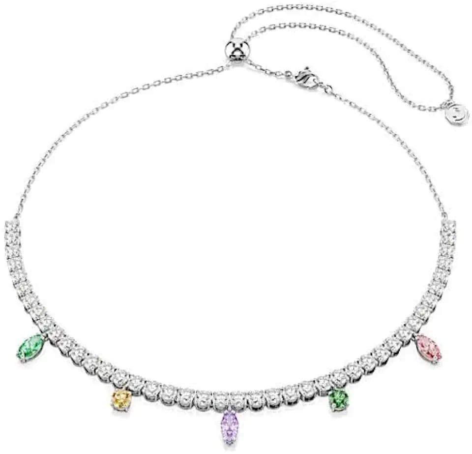 Swarovski Ariana Grande X Swarovski Kollektion, Gemischte Schliffe, Mehrfarbig, Rhodiniert