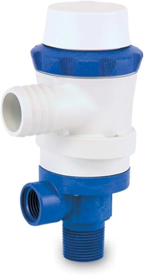PENTAIR SHURFLO 357-113-10 Piranha Livewell Pump, 12 VDC, 800 GPH