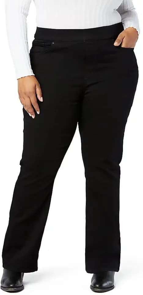 Levi Strauss Signature Gold Women's Totally Shaping Pull On Bootcut Jeans