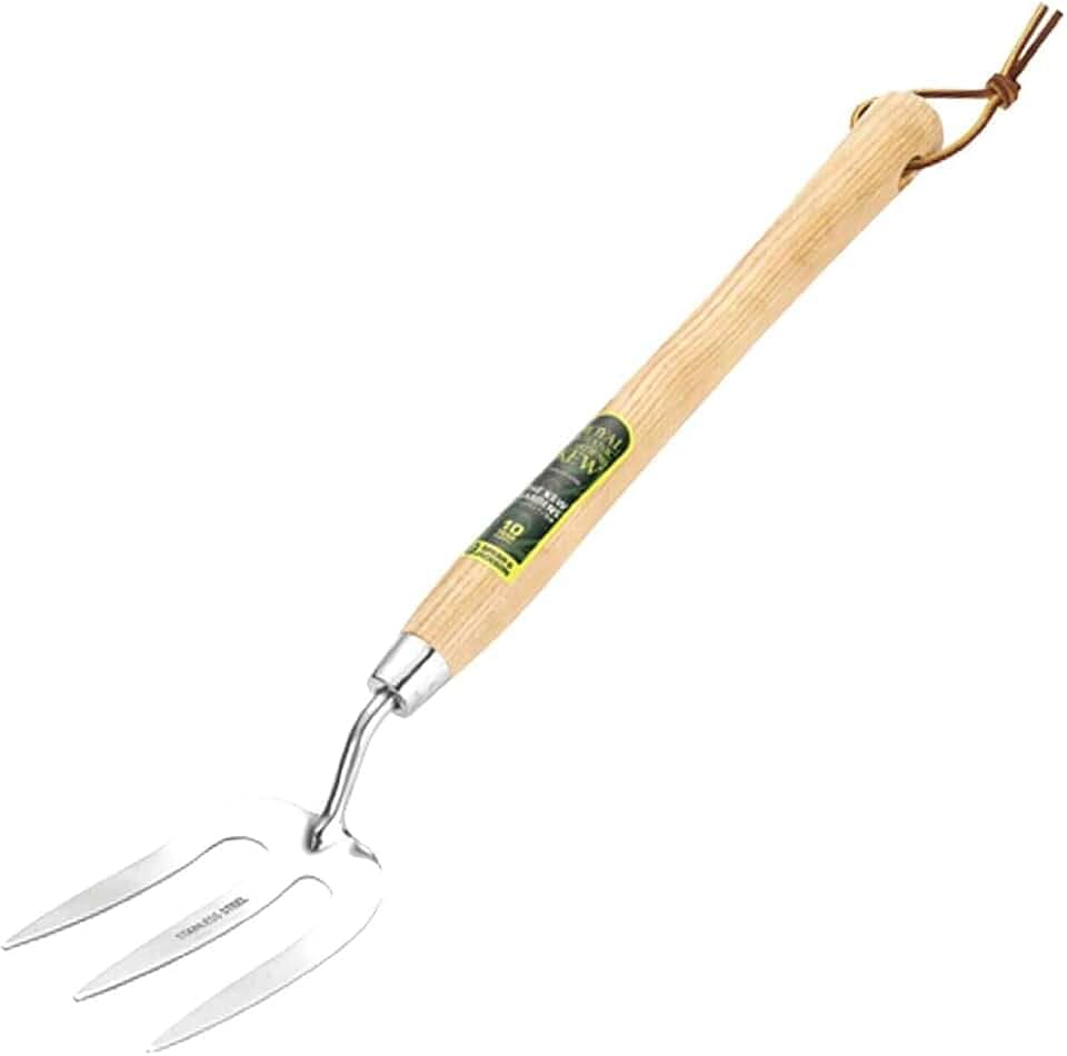 Spear & Jackson 3090KEW Kew Gardens Kollektion Edelstahl-Blumengabel, 300 mm