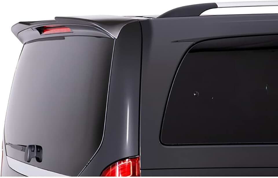 RDX Racedesign Dachspoiler kompatibel mit Mercedes V-Klasse W447 2014- inkl. AMG-Line & EQV 2020- (mit Heckklappe) (PUR-IHS), Unlackiert