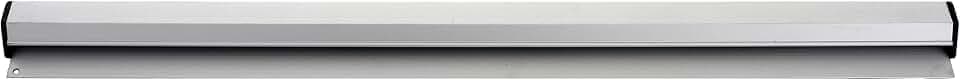 SARO Bonhalter aus satiniertem Aluminium – 600 mm – Für Küche & Theke – Mit Klebestreifen & Schraublöchern – Schnelles Einstecken ohne Verletzungsgefahr – Modell QUICK L 600