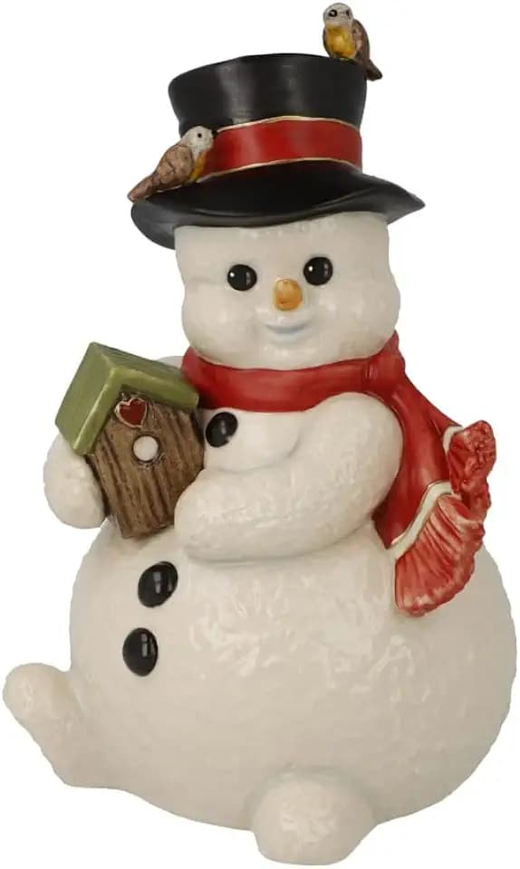 Goebel Figur Schneemann - Umzug ins Winterquartier Weihnachten