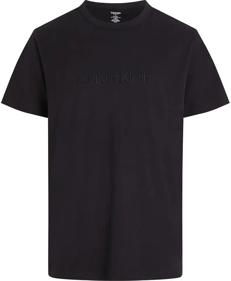 Calvin Klein Herren T-Shirt Kurzarm Crew Neck Rundhalsausschnitt