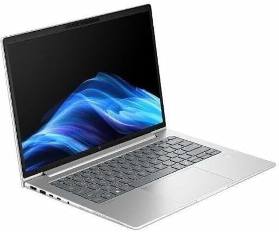 HP EliteBook 6 G1i 14" Notebook - WUXGA - Intel Core Ultra 5 235U - vPro Technology - 16 GB - 512 GB PCIe NVMe SSD - English Keyboard - Pike Silver Aluminum - Intel Chip - 1920 x 1200 - Windows 11 Pro