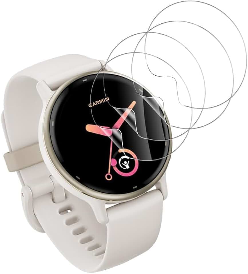 PanzerSchutzglas für Garmin Vivoactive 5 Schutzfolie, 4 Stück