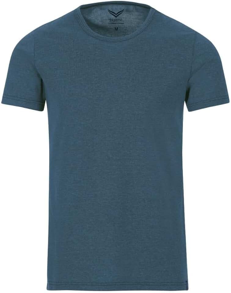 TRIGEMA T-Shirt aus Baumwolle/Elastan