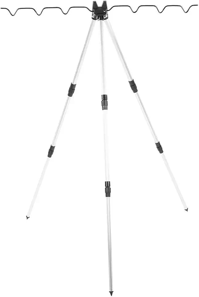 Universal Fishing Pole Rack Telescopic Fishing Rod Tripod Aluminum Alloy Outdoor Sea Fishing Support Stand