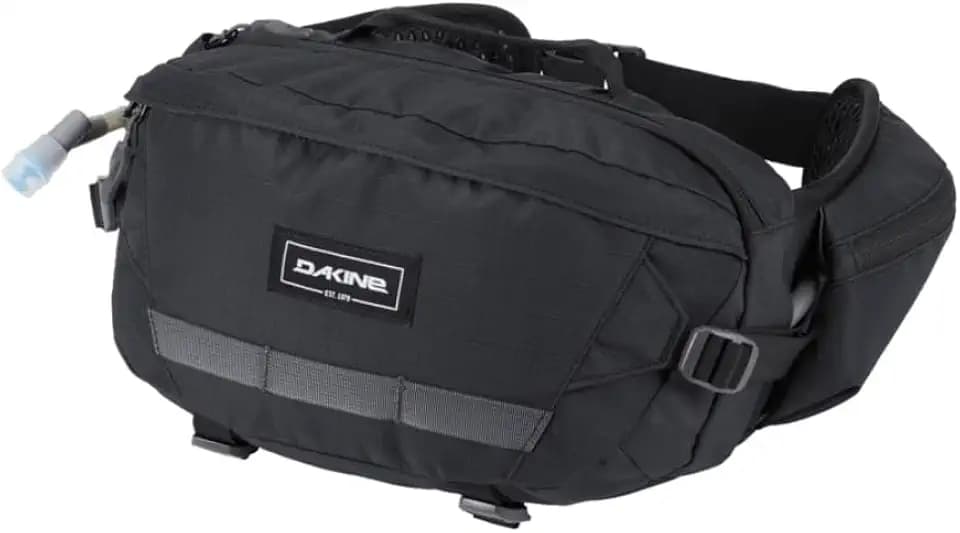 Dakine Hot Laps Hip Pack with Lumbar Reservoir Backpack, Black, 5L