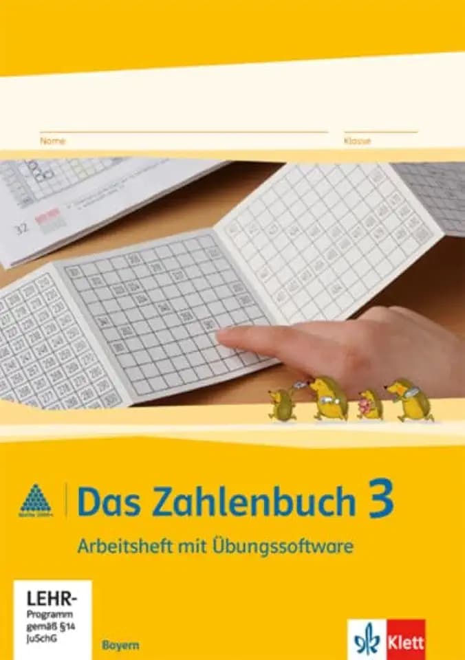 Das Zahlenbuch 3. Ausgabe Bayern: Arbeitsheft mit CD-ROM Klasse 3 (Das Zahlenbuch. Ausgabe für Bayern ab 2014)