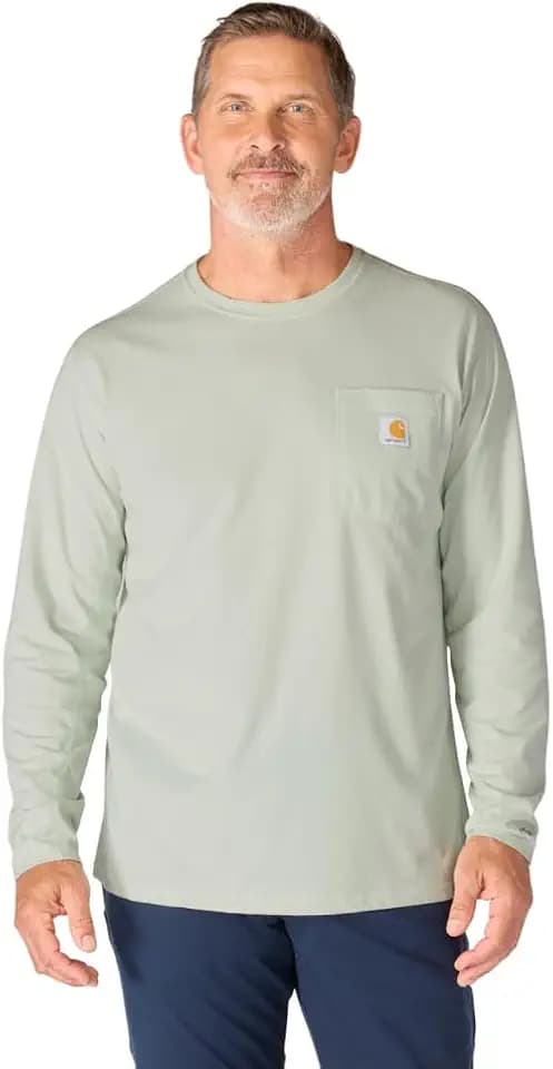Carhartt Men's Force Relaxed Fit Midweight Long-Sleeve Pocket T-Shirt