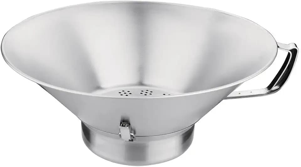Vogue E712 Kartoffel Chip Abtropfgestell, Silberfarben