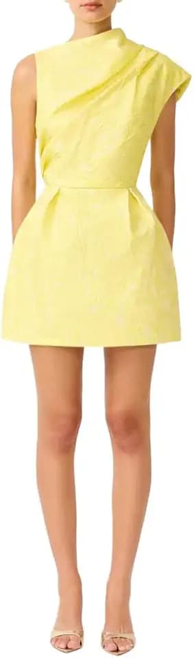 Elliatt Women's Apparel Women's Luella Asymmetric Mini Dress