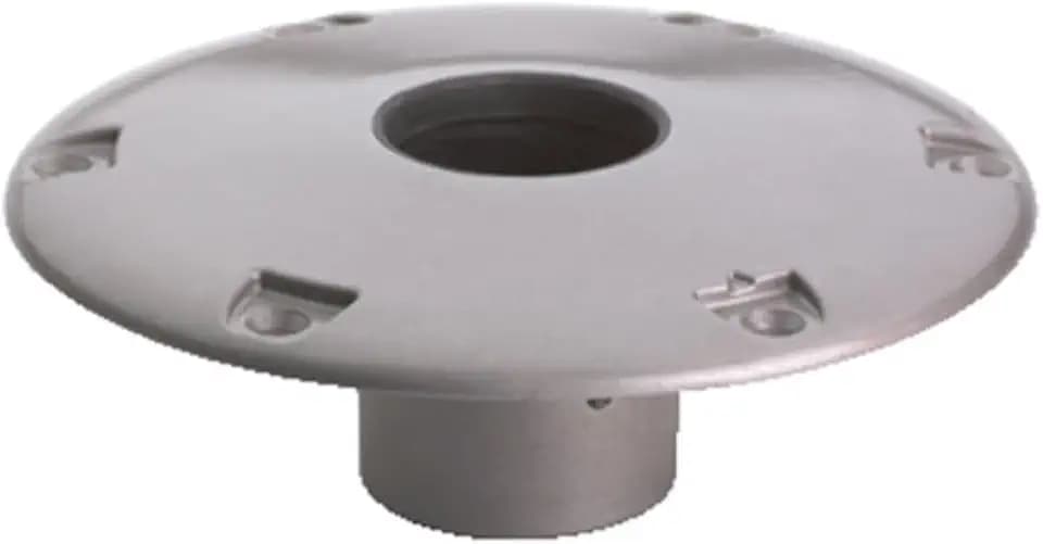 attwood 238312-1 238 Series Sockel - Aluminium, 22,9 cm rund