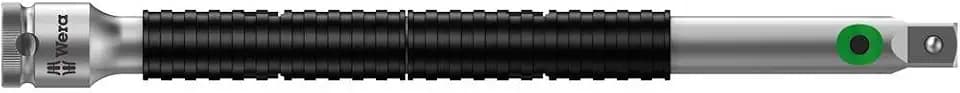 Wera 8796 LA Zyklop-Verlängerung "flexible-lock" mit Schnelldrehhülse, lang, 1/4 Zoll x 150 mm, 1 Stück, 05003531001