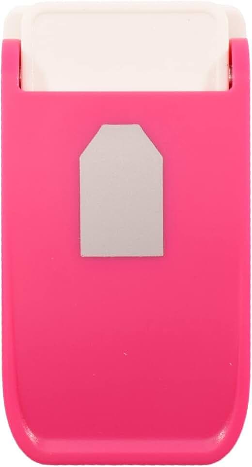 Vaessen Creative Motivstanzer Heavy Duty Tags und Labels - 2,5 x 1,7 cm - Stanzer für Kartengestaltung, Scrapbooking und Journaling - Kartenbasteln - für schwere Papierarten - Scrapbook Zubehör