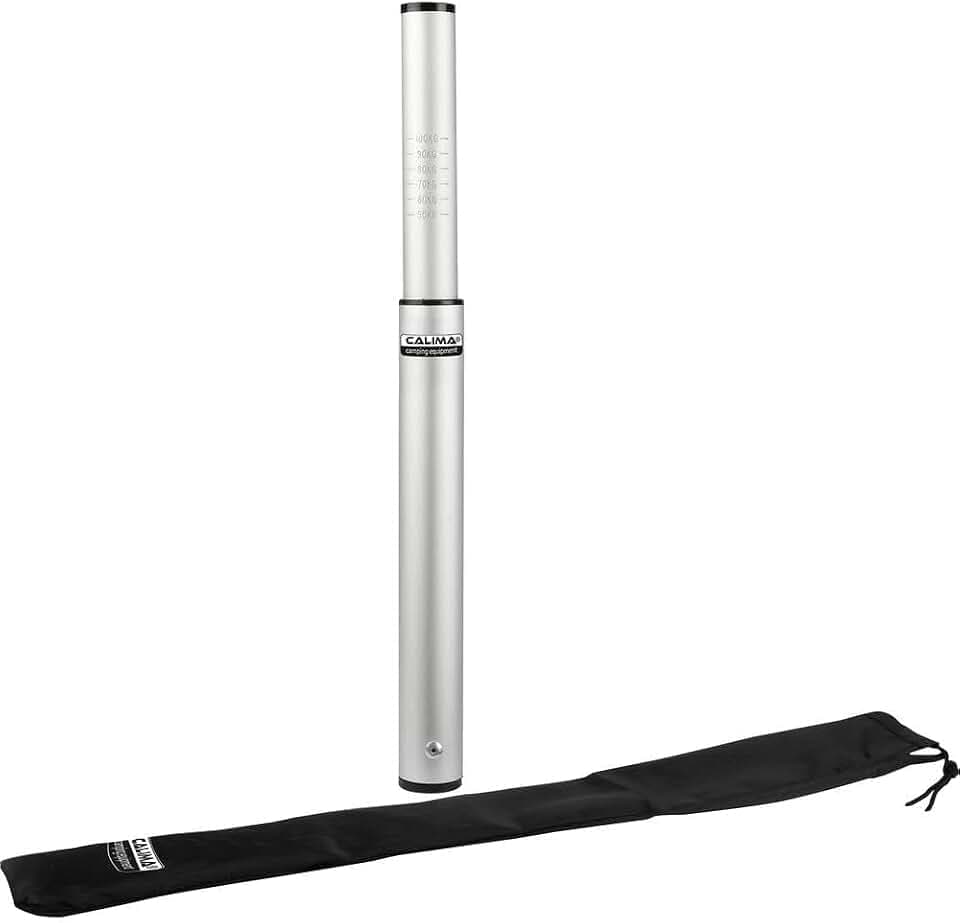 CALIMA 46041 Deichselwaage Alu, bis 100kg Stützlast