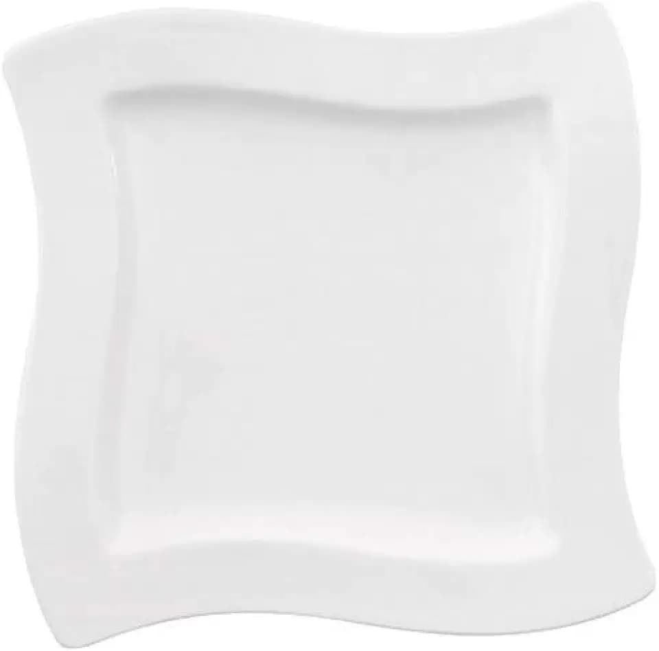 Villeroy & Boch - NewWave 4x Frühstücksteller, Porzellan, weiß
