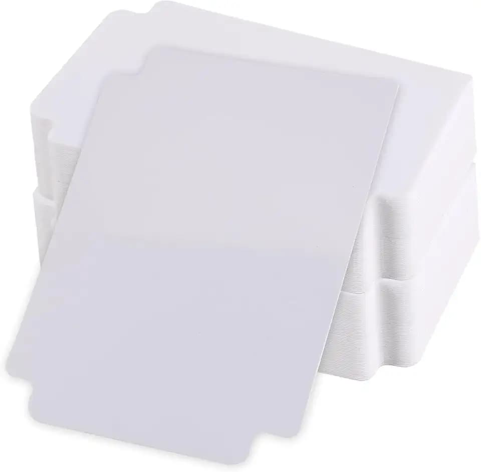 Kartentrenner Kunststoff für Aufbewahrungsboxen, 60 Stk 95 x 70 mm