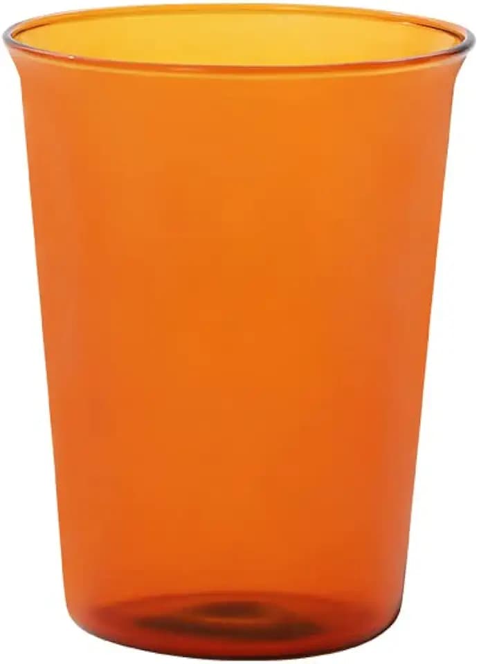 KINTO CAST AMBER 21455 Glass, 11.8 fl oz (350 ml), Heat-resistant Glass, Microwave and Dishwasher Safe