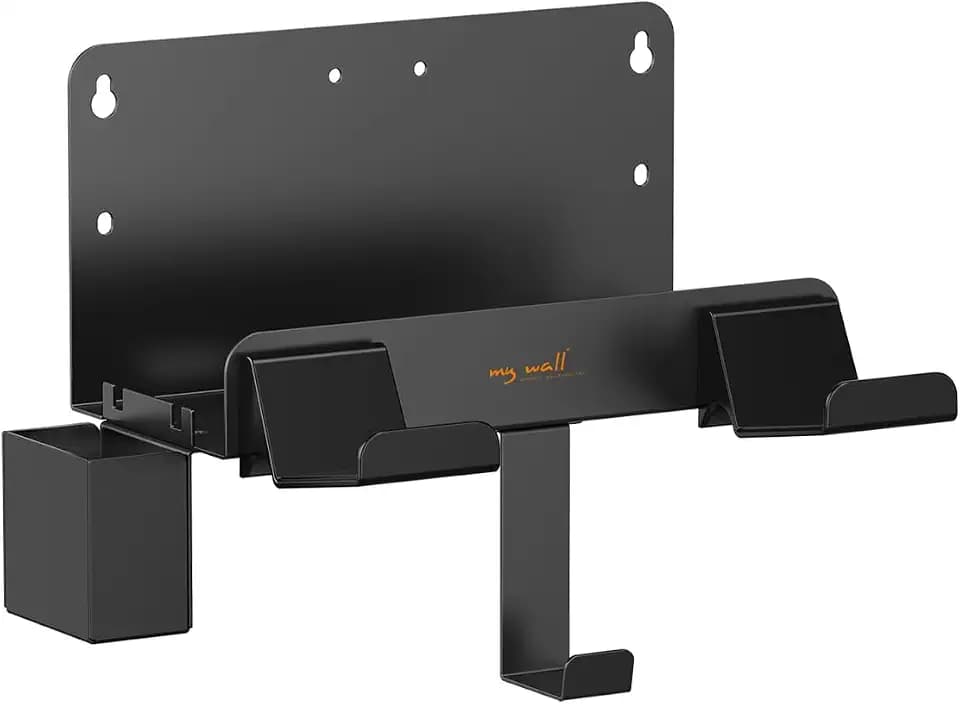my wall Wandhalter für Media Player - HZ52L, für Spielekonsolen und Zubehör, Apple TV Box und Amazon Fire Box kompatibel, Wandhalterung für Magenta TV Receiver, Router Halterung
