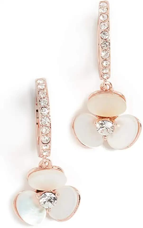Kate Spade New York Disco Pansy Drop Earrings