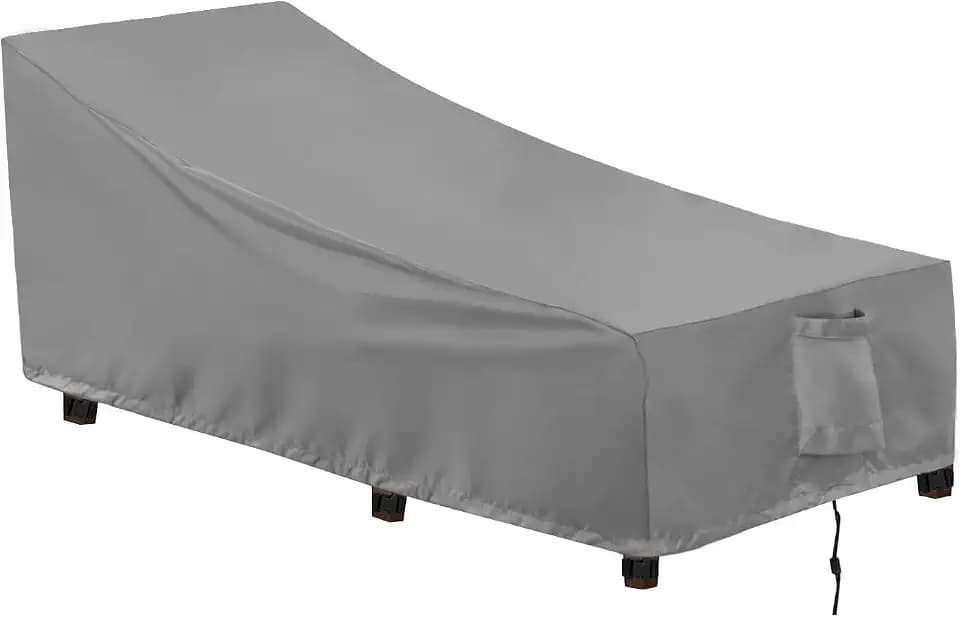 OutdoorLines Waterproof Patio Chaise Lounge Chair Cover
