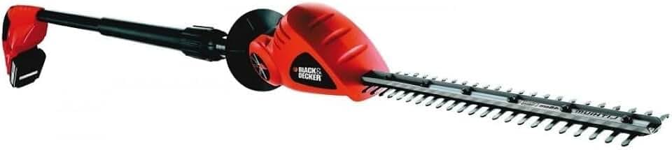 BLACK+DECKER 18V 43cm schwenkbare Heckenschere, GTC1843L20-QW