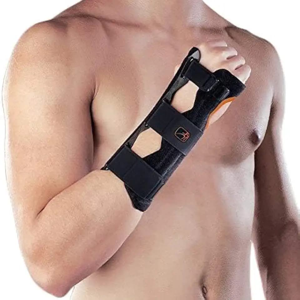 Manulite - RO+TEN Kurzarm für Handgelenk - Umhängeband - Medium (Umfang des Handgelenks 18-23) - CE-Kennzeichnung