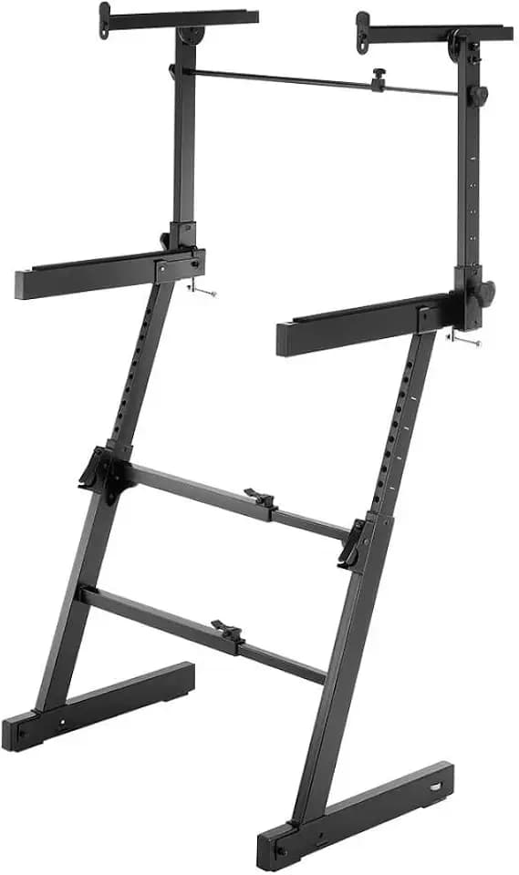 Hercules KS410B Auto Lock Double Tier Z KB Stand