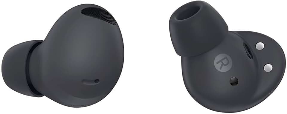 Samsung Galaxy Buds2 Pro, Kabellose Kopfhörer, Wireless Earbuds, ausdauernder Akku, 3 Mikrofone, 360°-Audio, 24 bit 2-Wege-Lautsprecher, Graphite