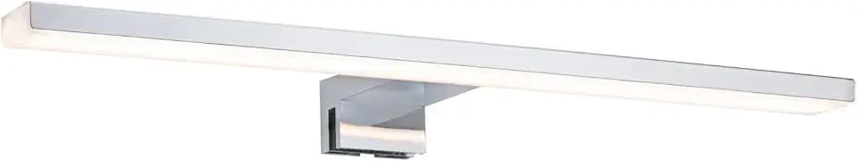 Paulmann HomeSpa LED Spiegelleuchte Evie, IP44, 8W=75W, Chrom, 610 lm, 3.000K, Warmweiß