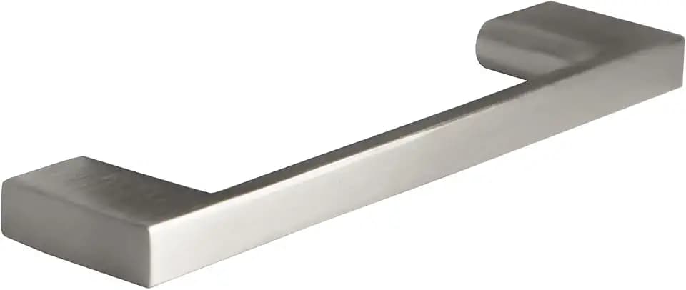 Design House Caster Cabinet Pull, 76mm, Satin Nickel