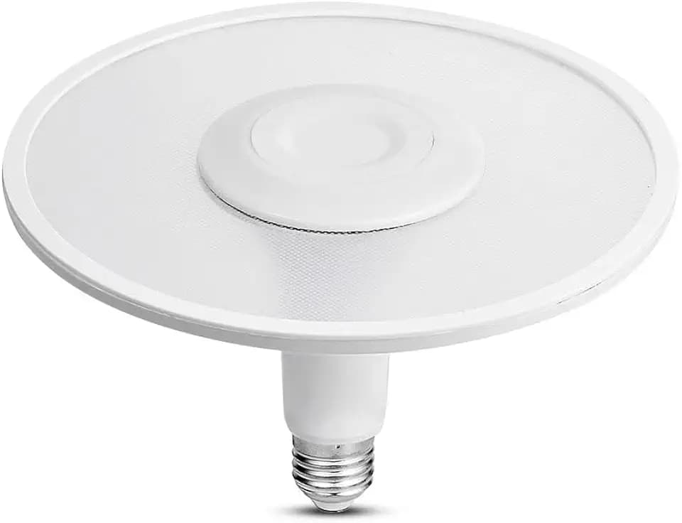 V-TAC LED Chip Samsung E27 11W UFO Acryl Kunststoff 3000K, Weiß