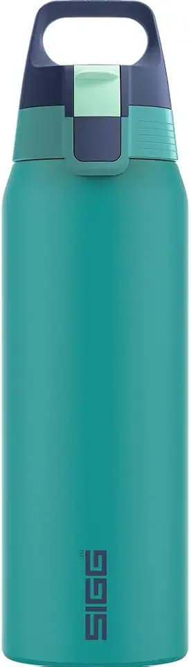 Sigg - Edelstahl Trinkflasche - Shield ONE - Einwandig & Federleicht - Für kohlensäurehaltige Getränke geeignet - Auslaufsicher - BPA-frei - Outdoor & Fitness - 750 ml / 1 L / 1,5 L