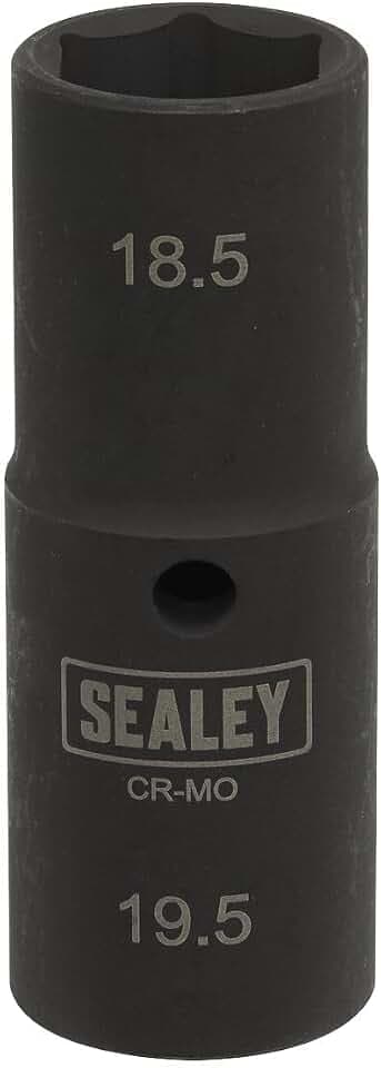 Deep Impact Socket 1/2"Sq Drive Double Ended 18.5/19.5mm